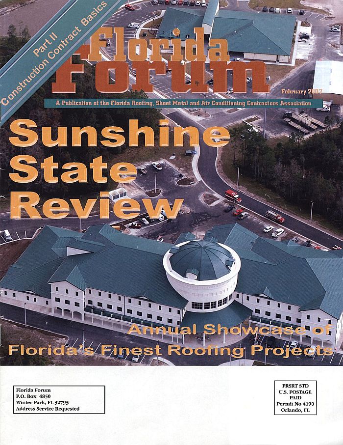 Florida Forum Cover